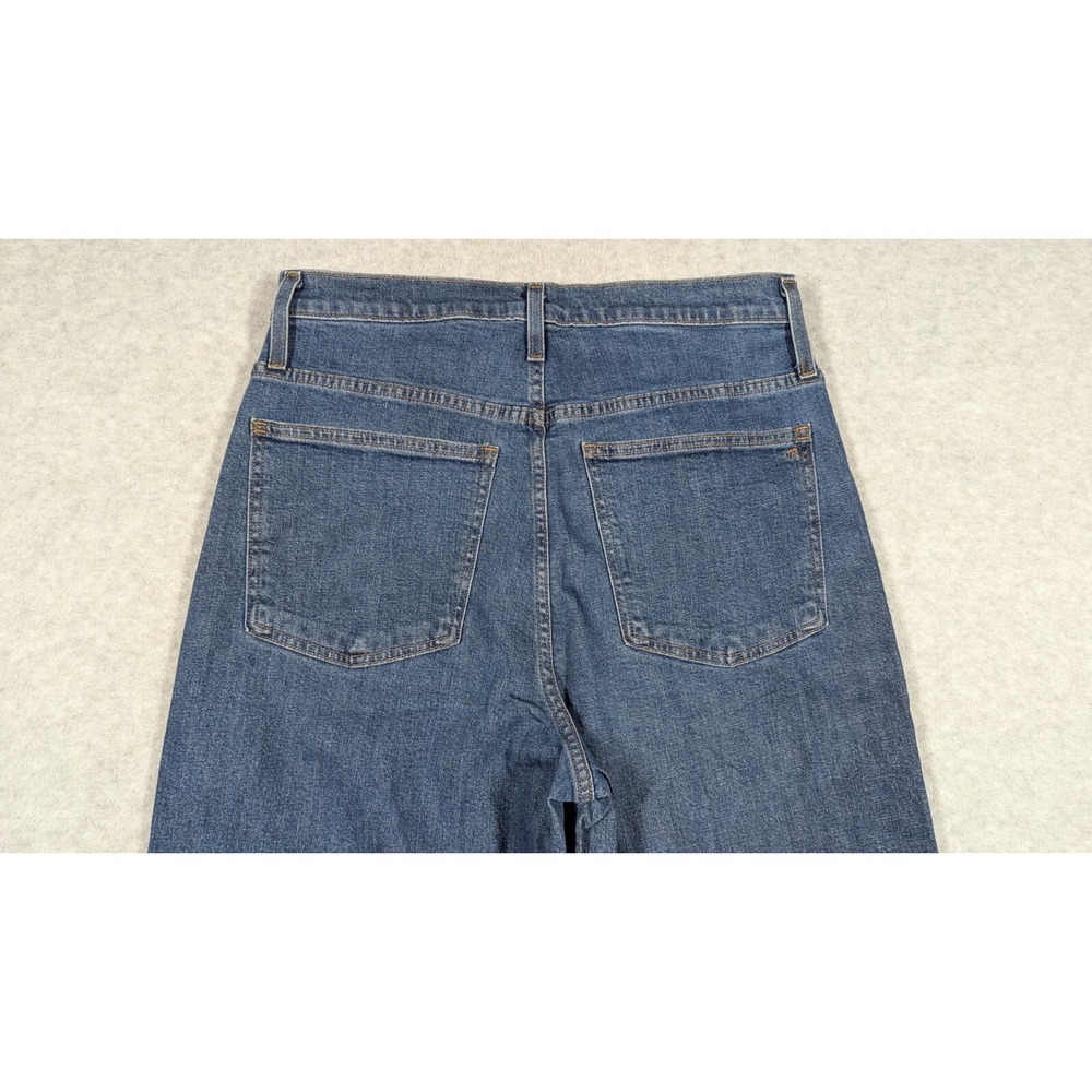 Madewell Women Jeans 30Tx33 The Tall Perfect Vintage Wide Leg 90s High Rise - Picture 4 of 12